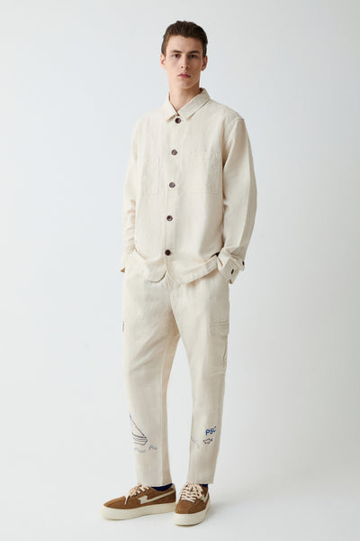 Linen Blend Trousers