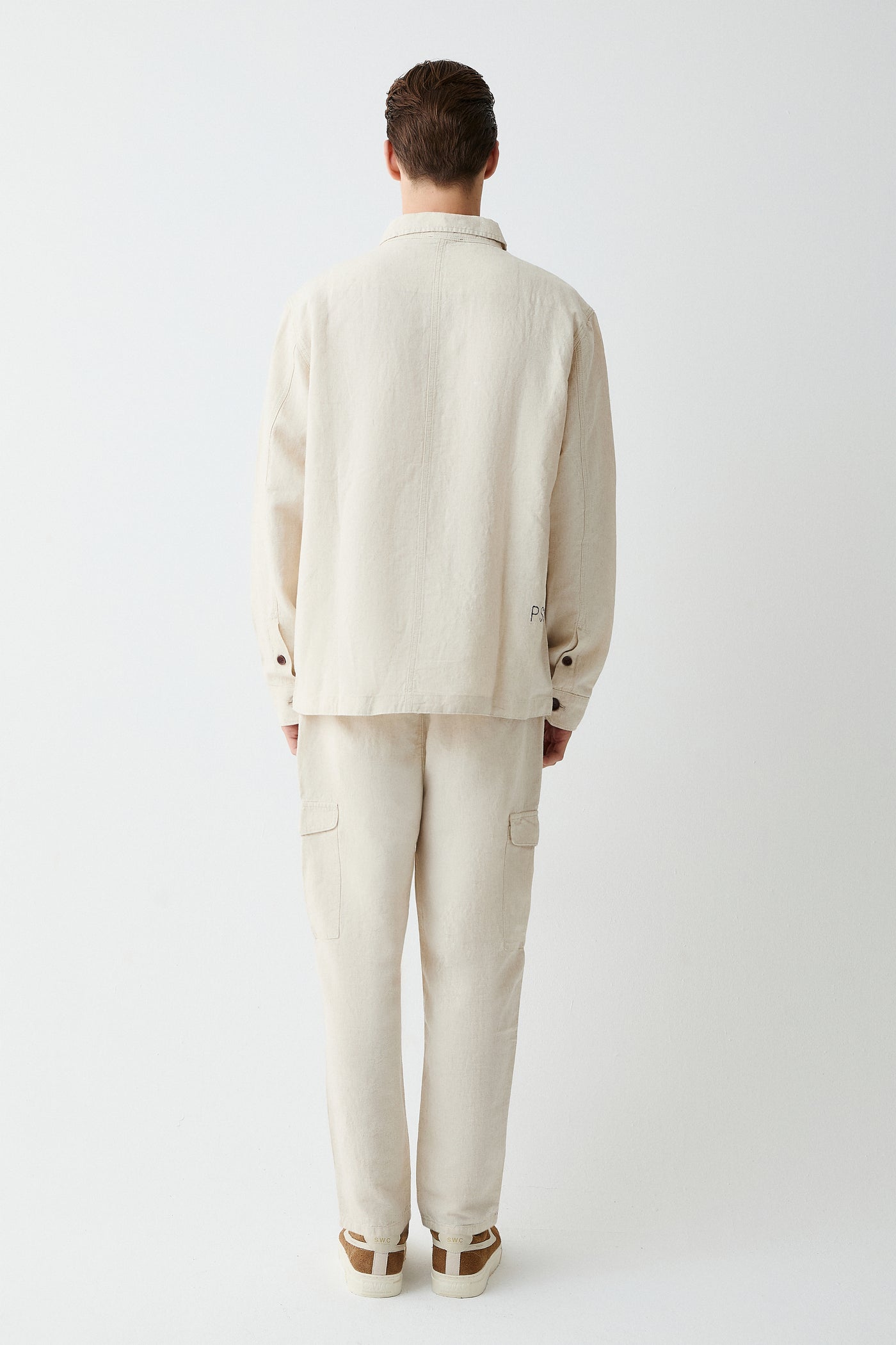 Linen Blend Overshirt