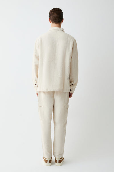 Linen Blend Overshirt
