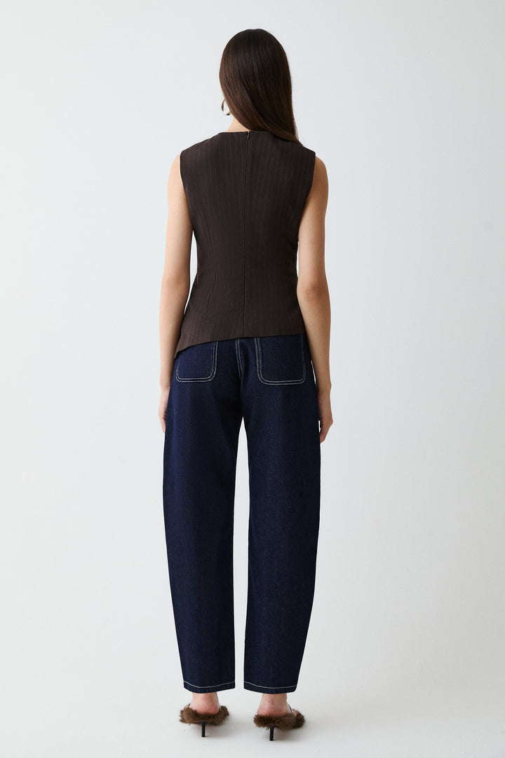Pinstripe Top
