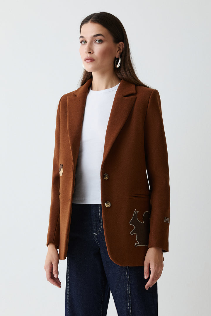 Winter Blazer Brown