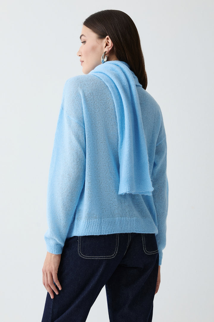 Elise Cardigan Blue