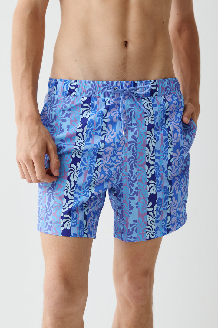 Allover Sun Swim Shorts