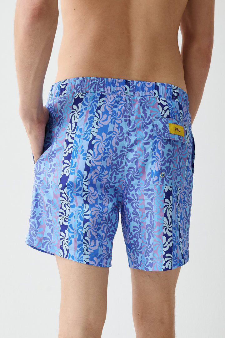 Allover Sun Swim Shorts