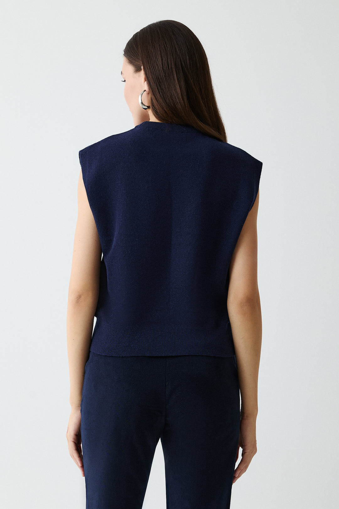 Clara Vest Navy