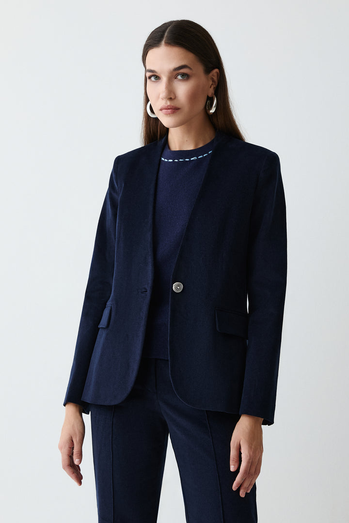 Leon Blazer Navy