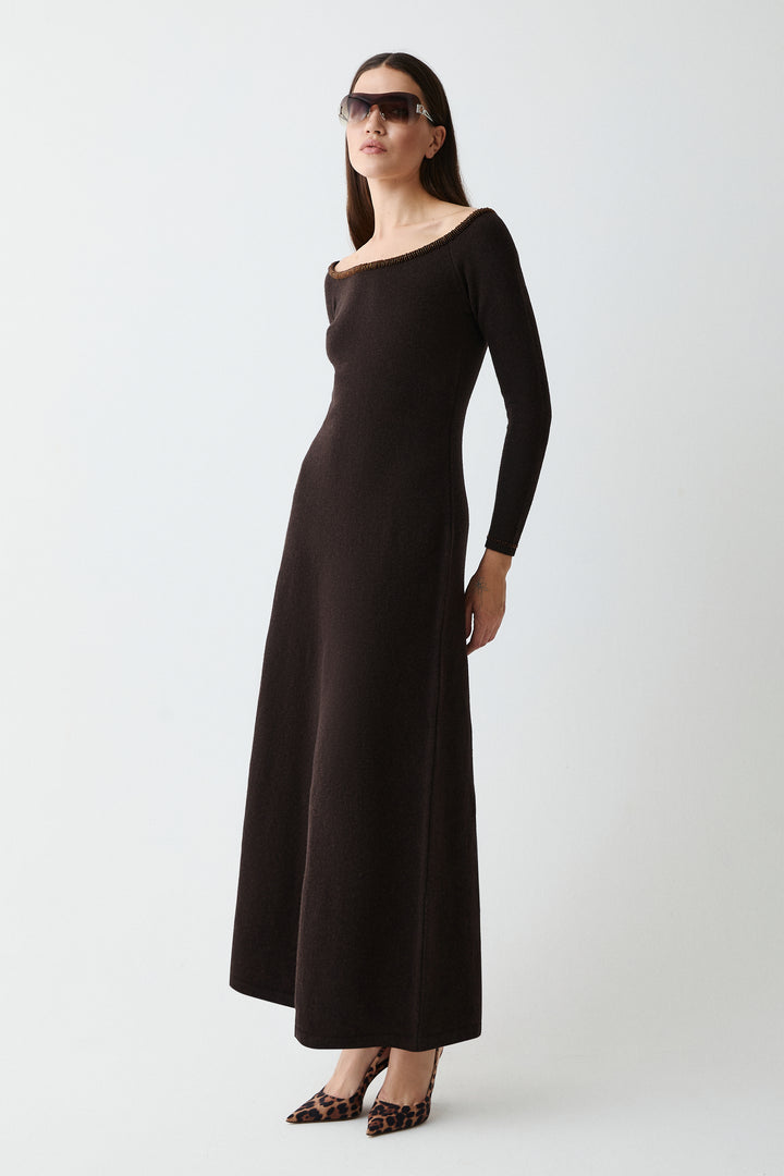 Mocha Knit Dress