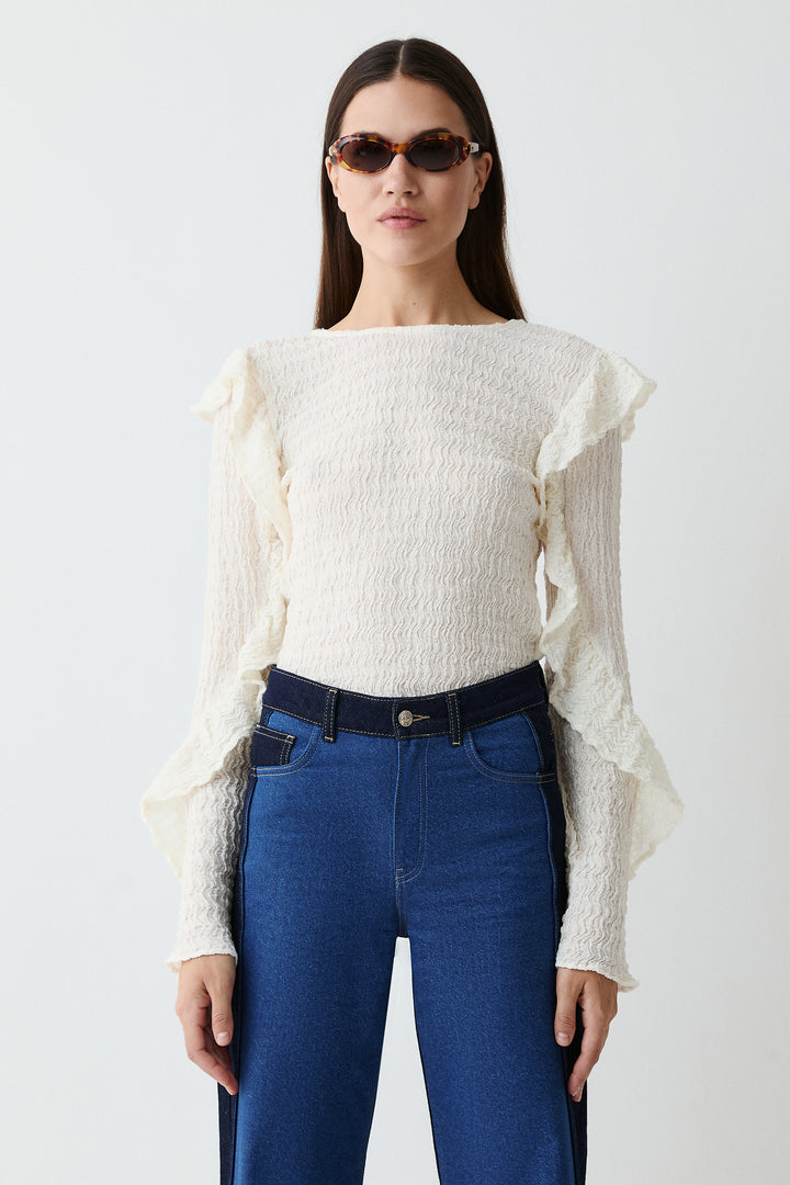 Ruffled Top