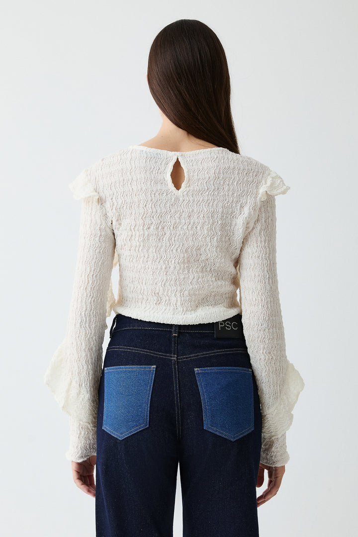 Ruffled Top