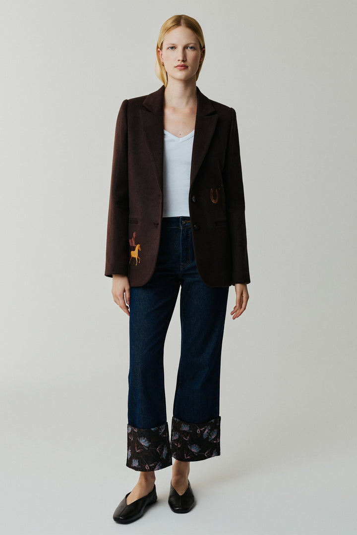Winter Blazer Kahverengi