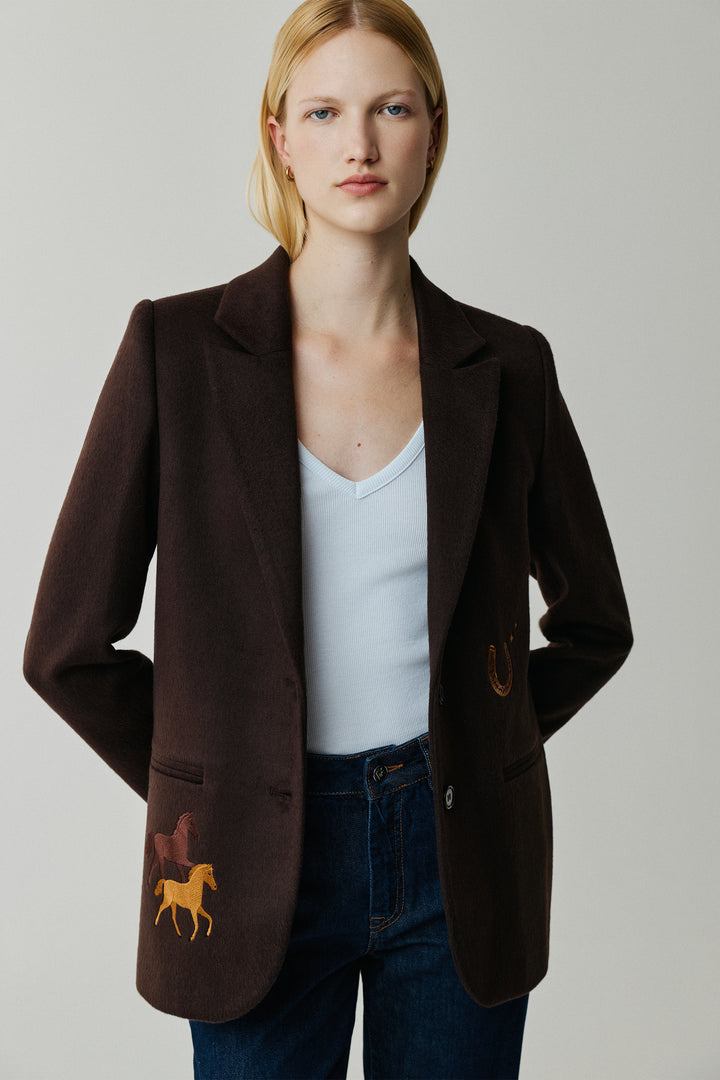 Winter Blazer Kahverengi