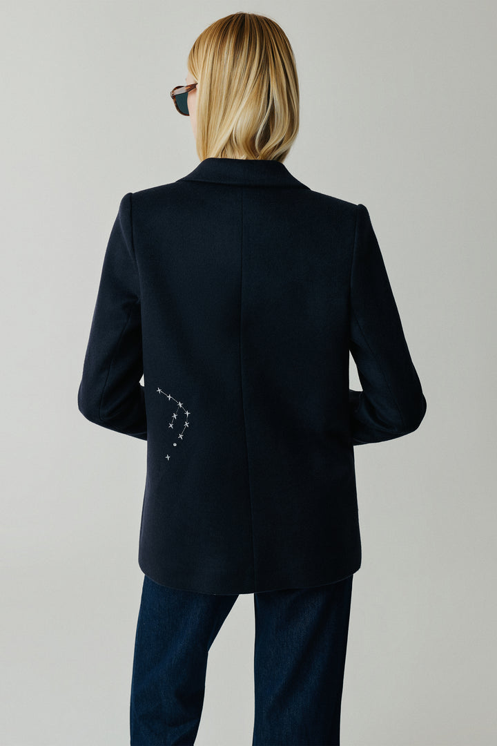 Winter Blazer Lacivert