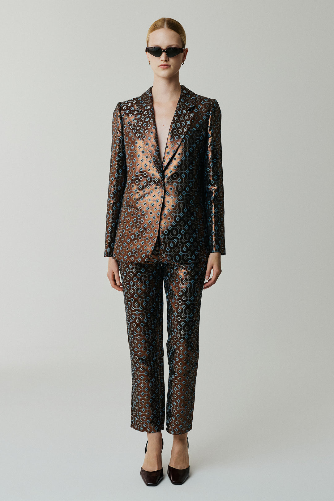 Geo Shine Blazer