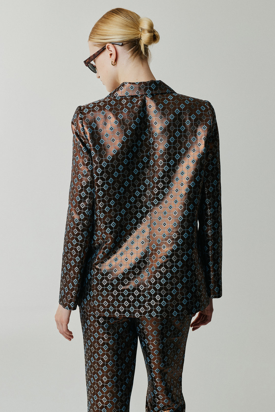 Geo Shine Blazer