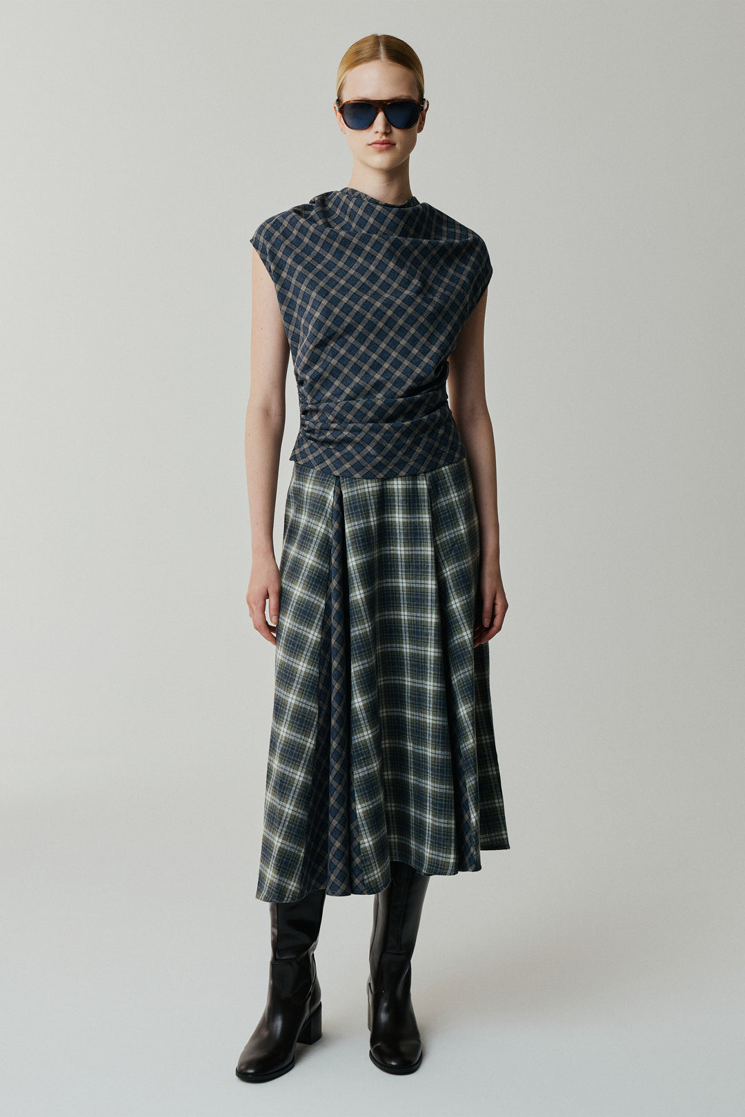 Plaid Top