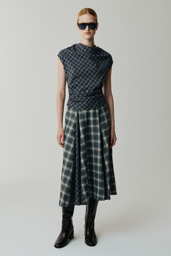 Plaid Top