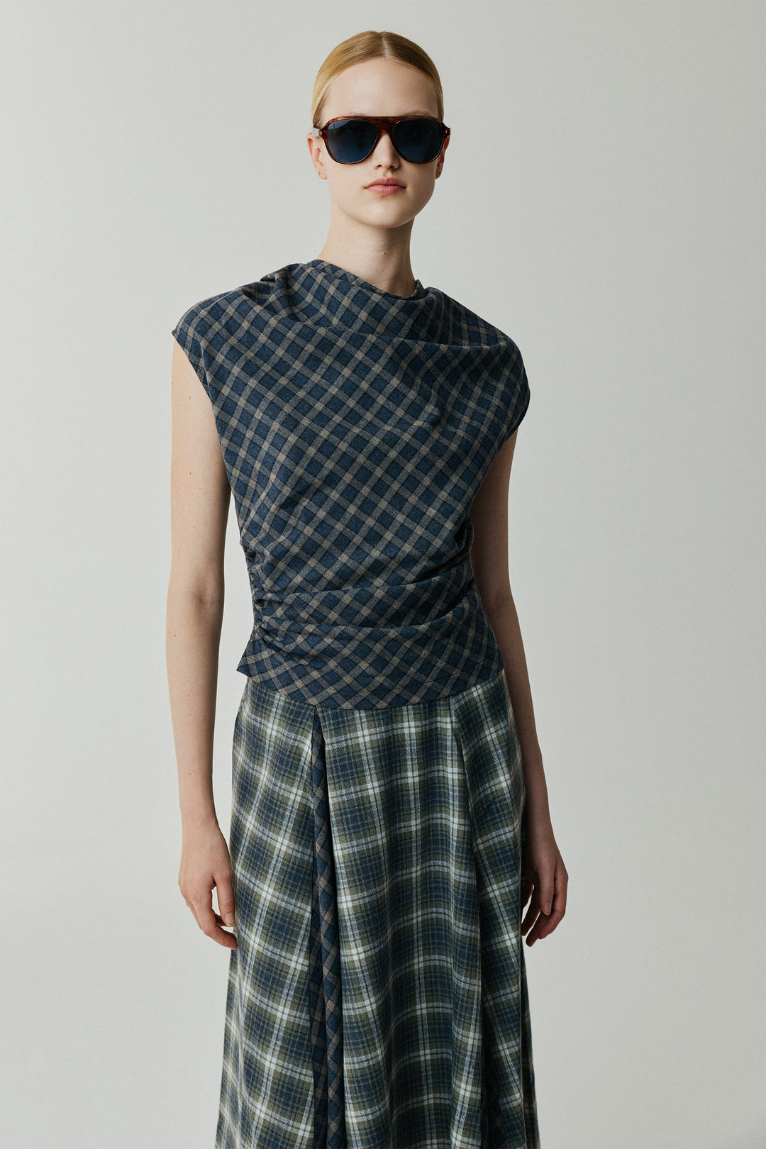Plaid Top