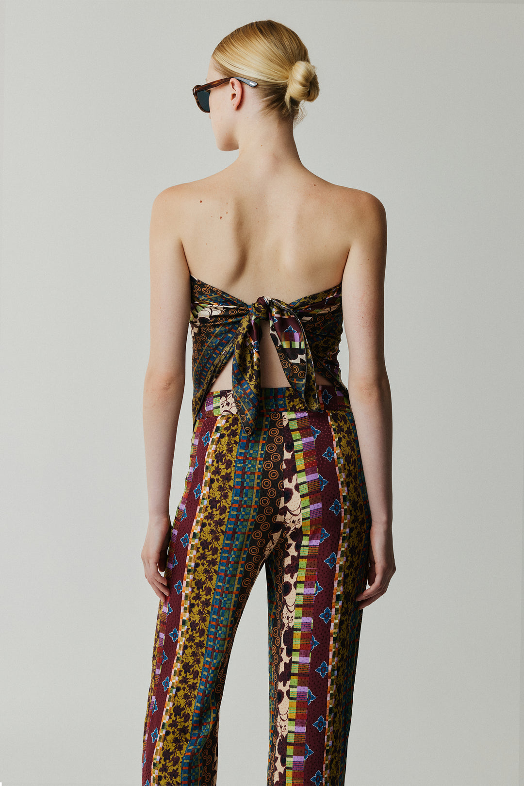 Mix Print Scarf 90x90