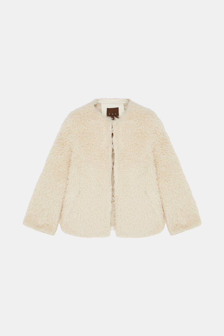 Pia Coat White