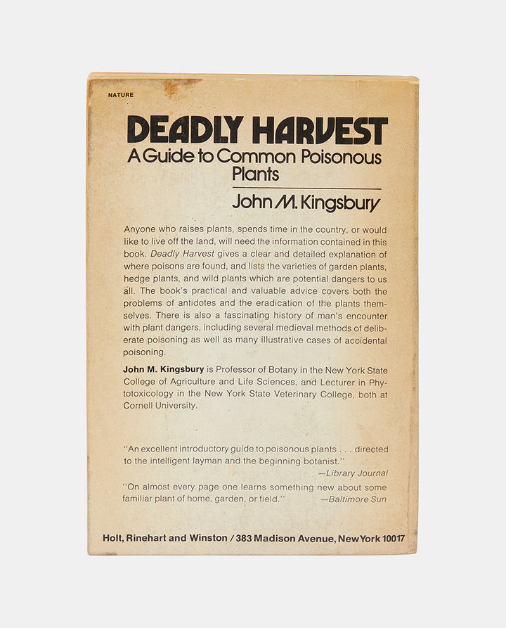 Deadly Harvest