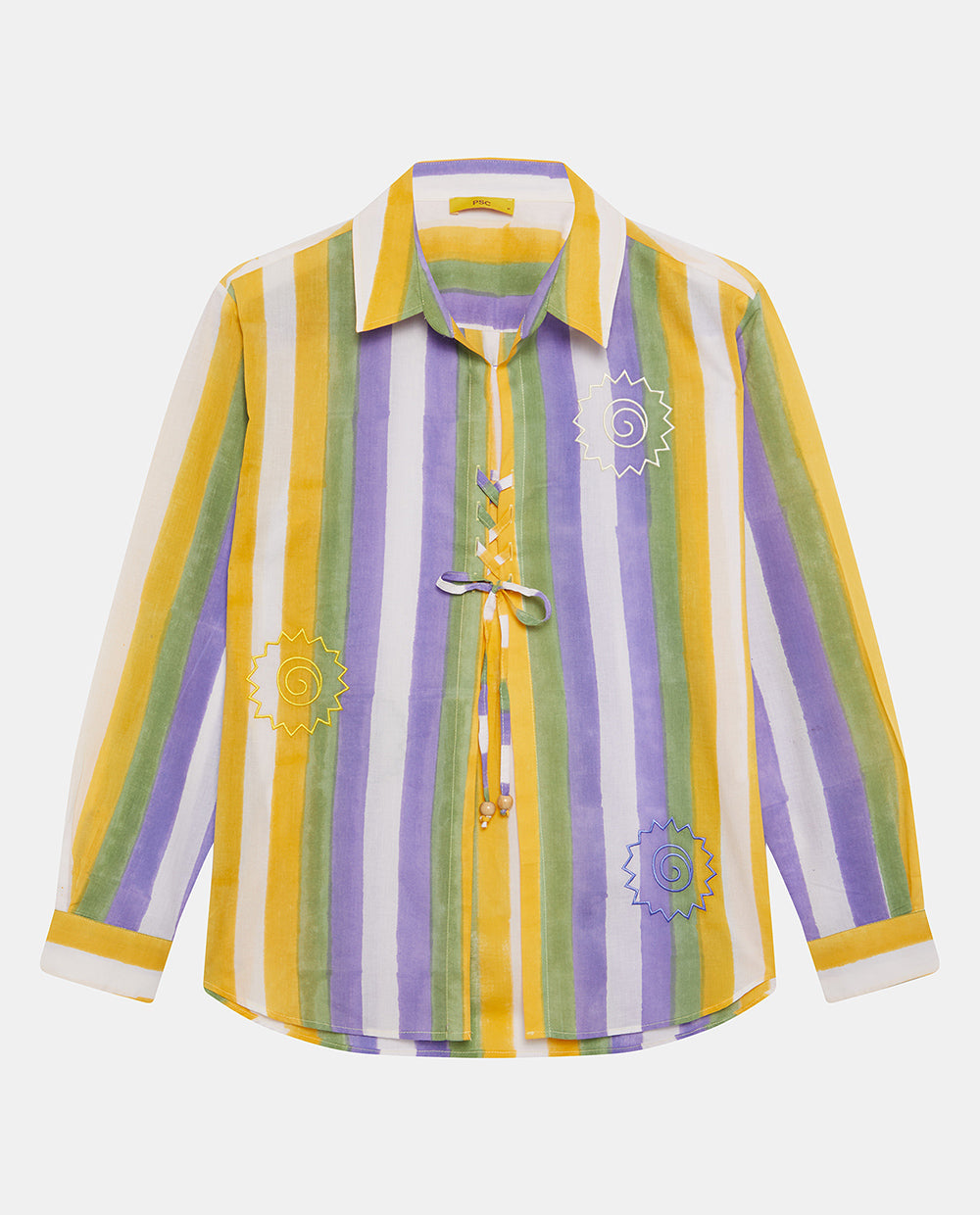 Yellow Striped Shirt