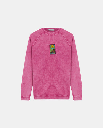 THE SUN PINK SWEATSHIRT