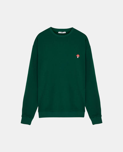 MUSHROOM GREEN MEN SWEATSHIRT