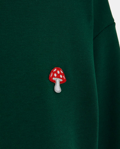 MUSHROOM GREEN MEN SWEATSHIRT