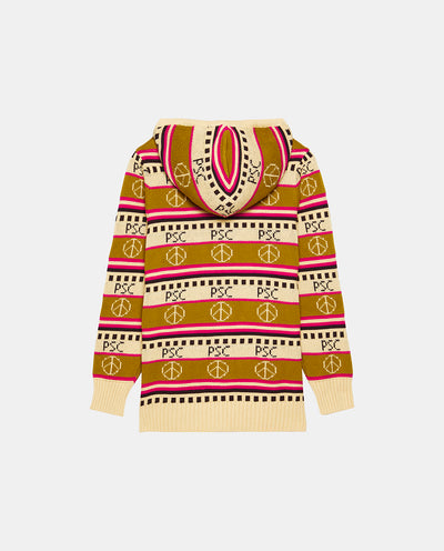 PEACE PSC CARDIGAN