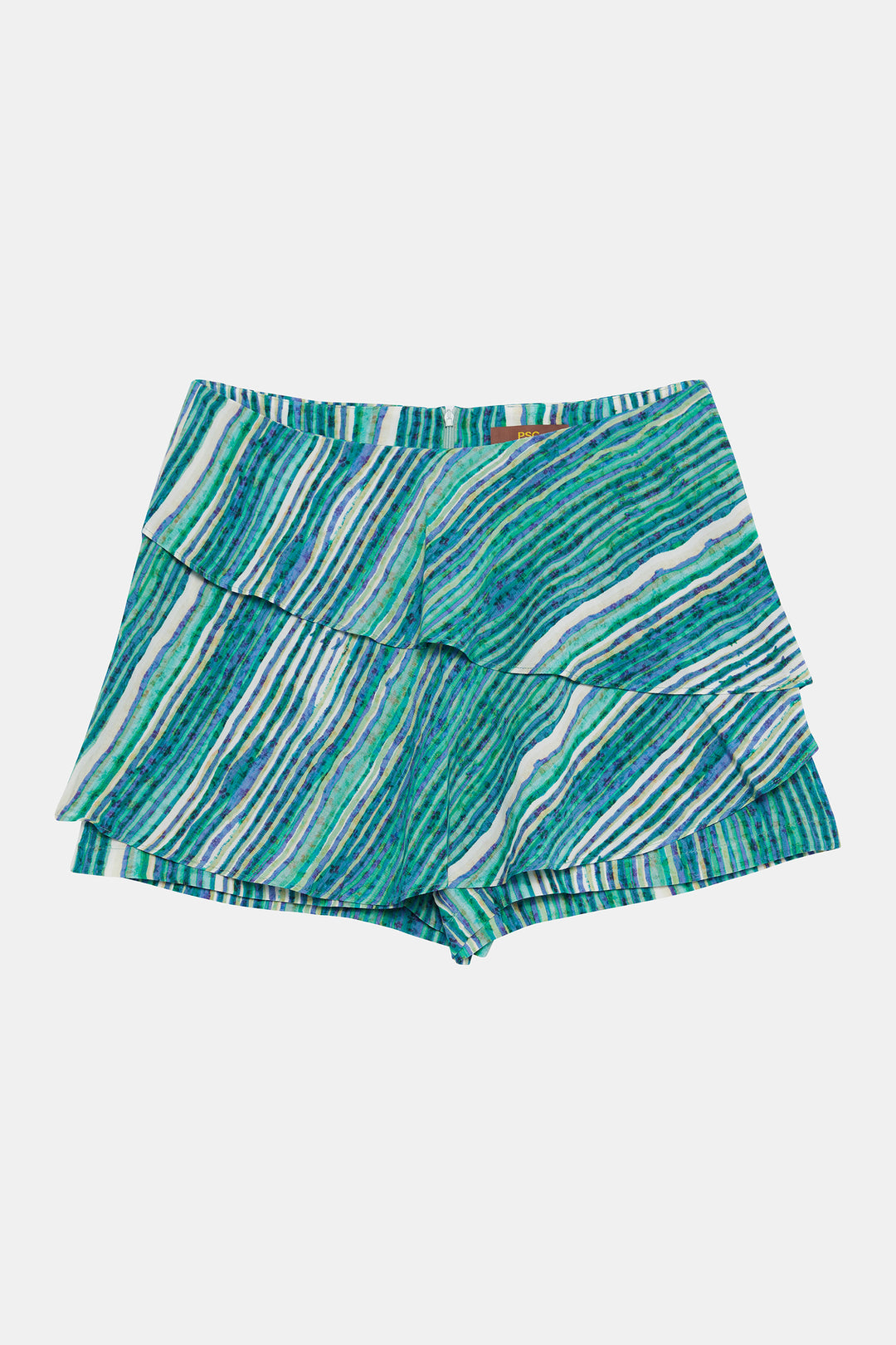 Blue Striped Skort