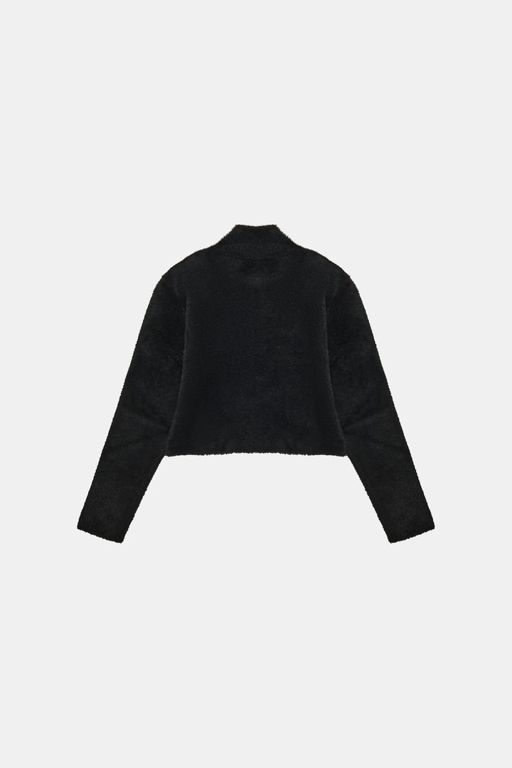 Black Knitted Jacket