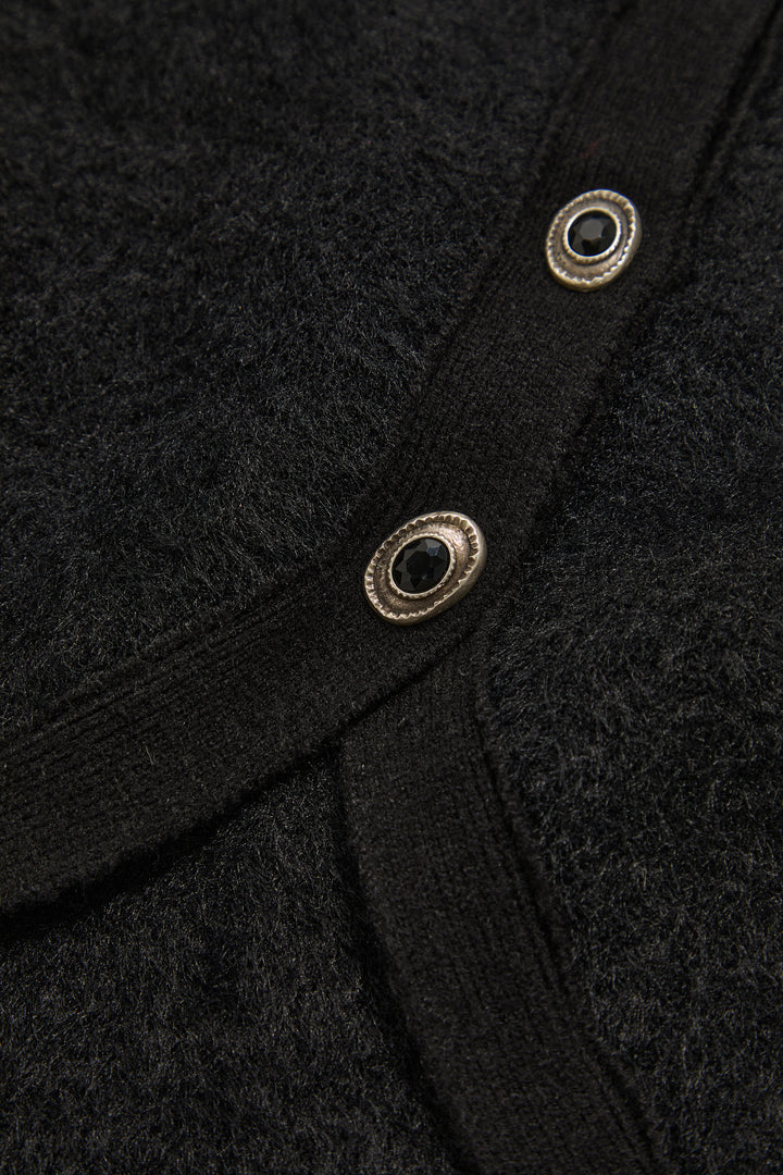 Black Knitted Jacket