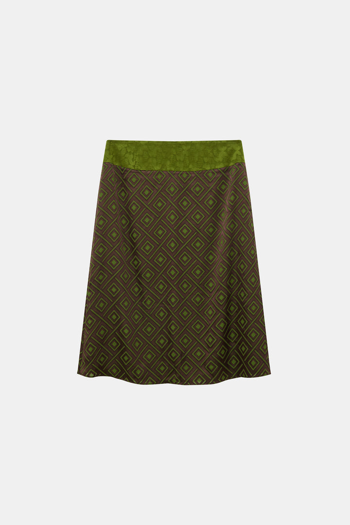 Mosaic Midi Skirt