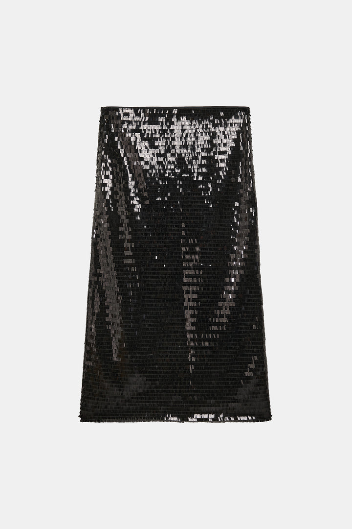 Sable Sequin Skirt