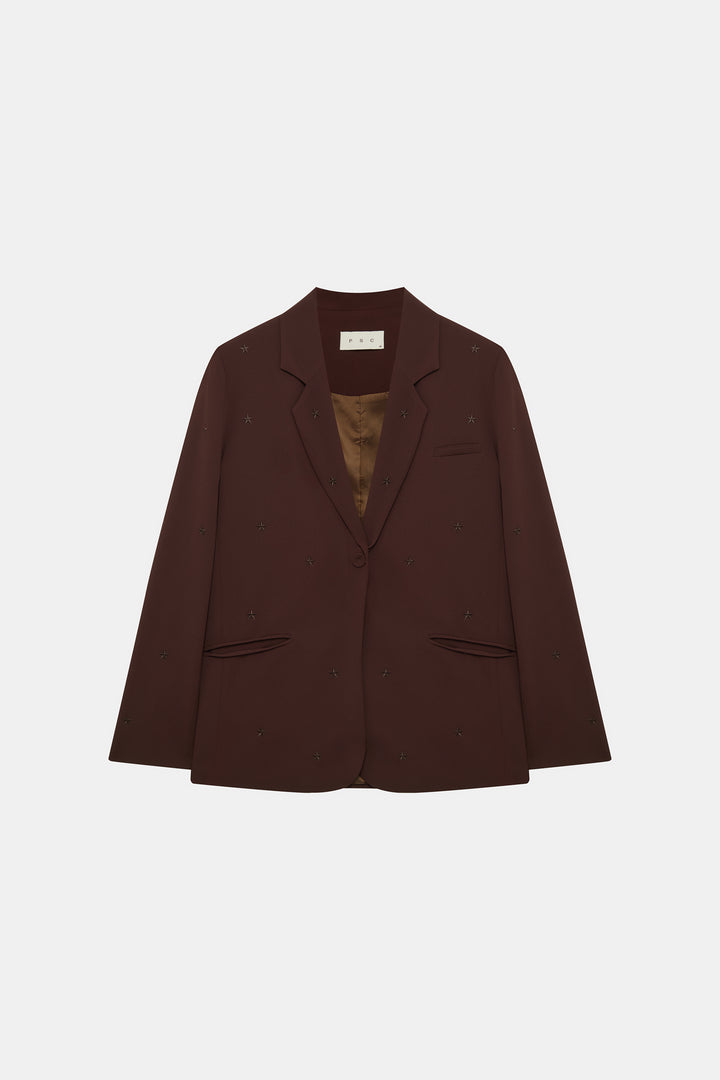 Star Blazer Maroon
