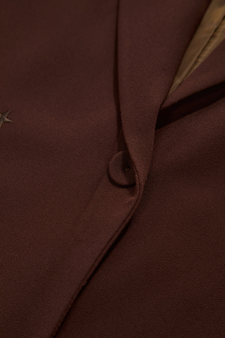 Star Blazer Maroon