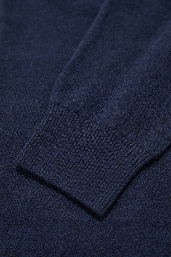 Flag Knit Zipped Hoodie