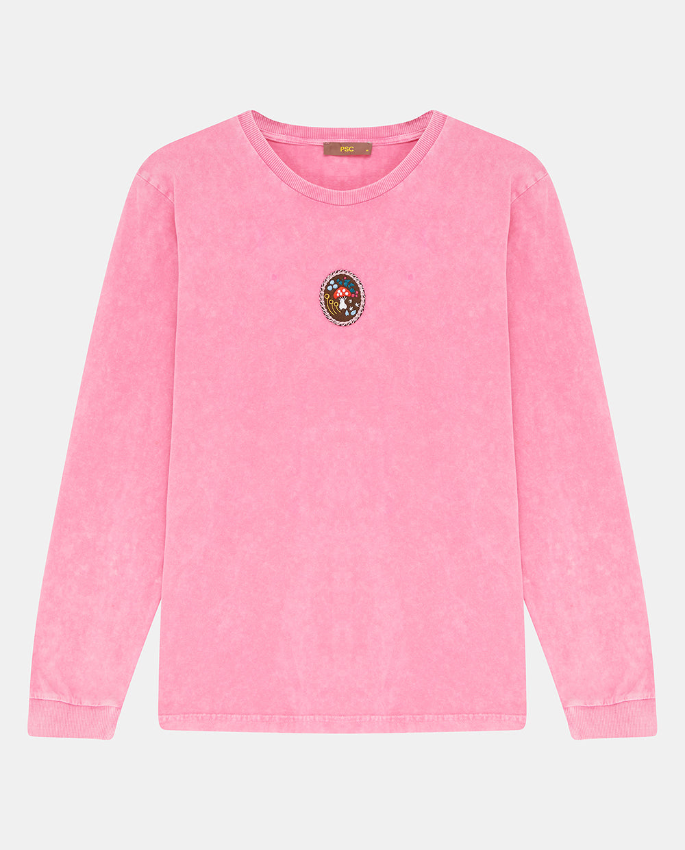 Pink Washed Long Sleeve