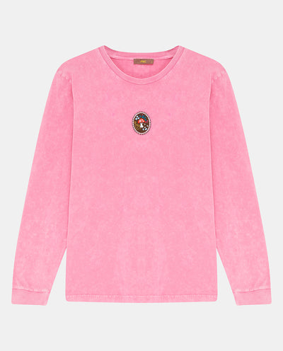 Pink Washed Long Sleeve