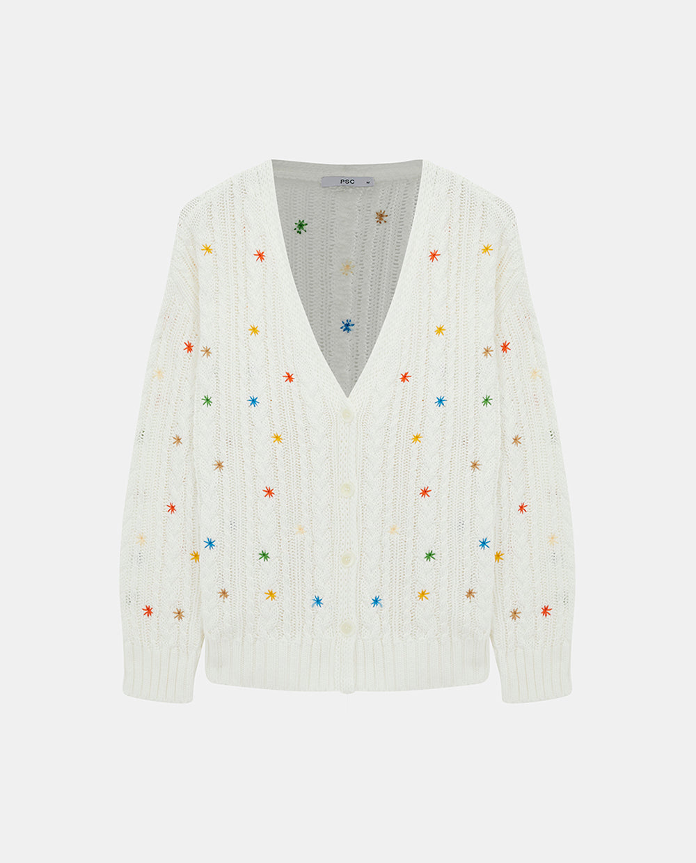 EMBROIDERED CARDIGAN