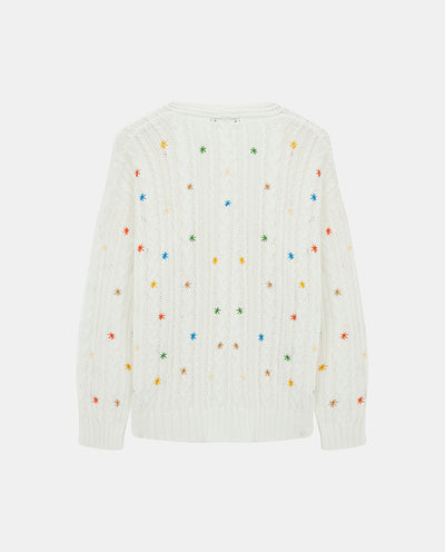 EMBROIDERED CARDIGAN