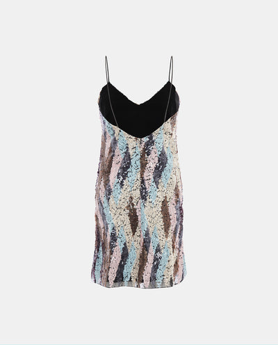 PASTEL SEQUIN DRESS