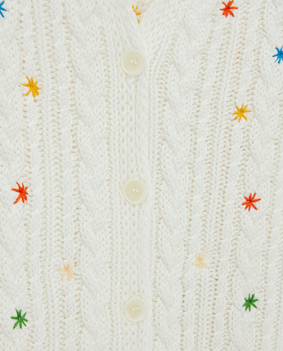EMBROIDERED CARDIGAN