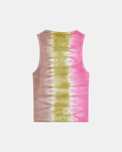 TIE DYE BLOCK TANK TOP