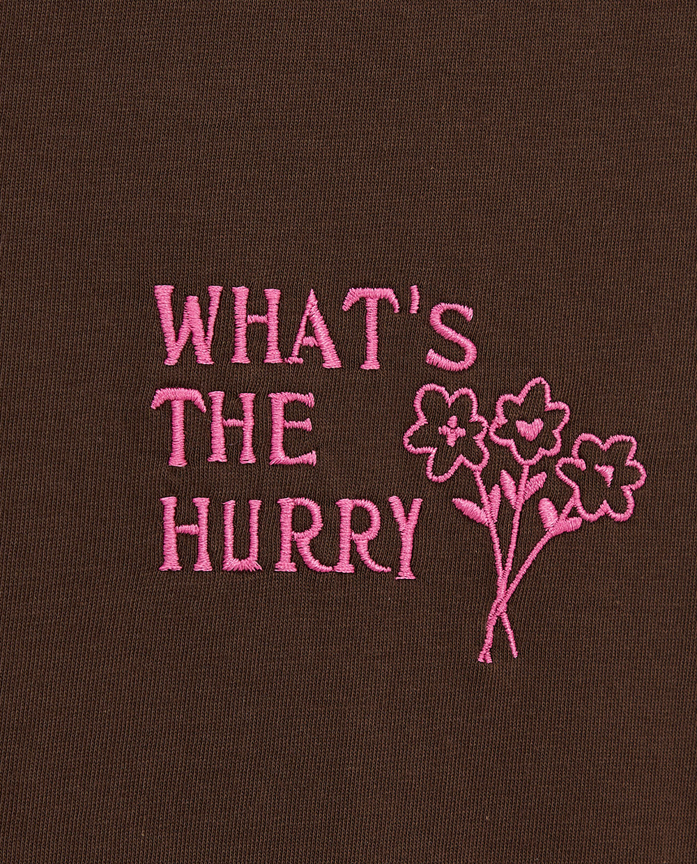 HURRY UP PETITE T-SHIRT