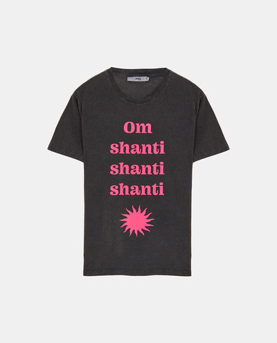 OM SHANTI ACID T-SHIRT