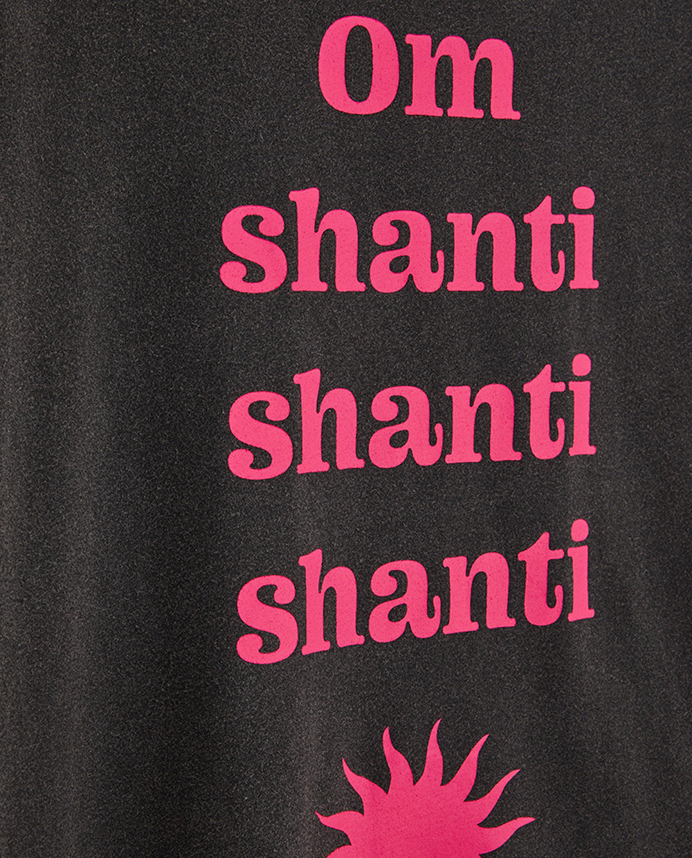 OM SHANTI ACID T-SHIRT