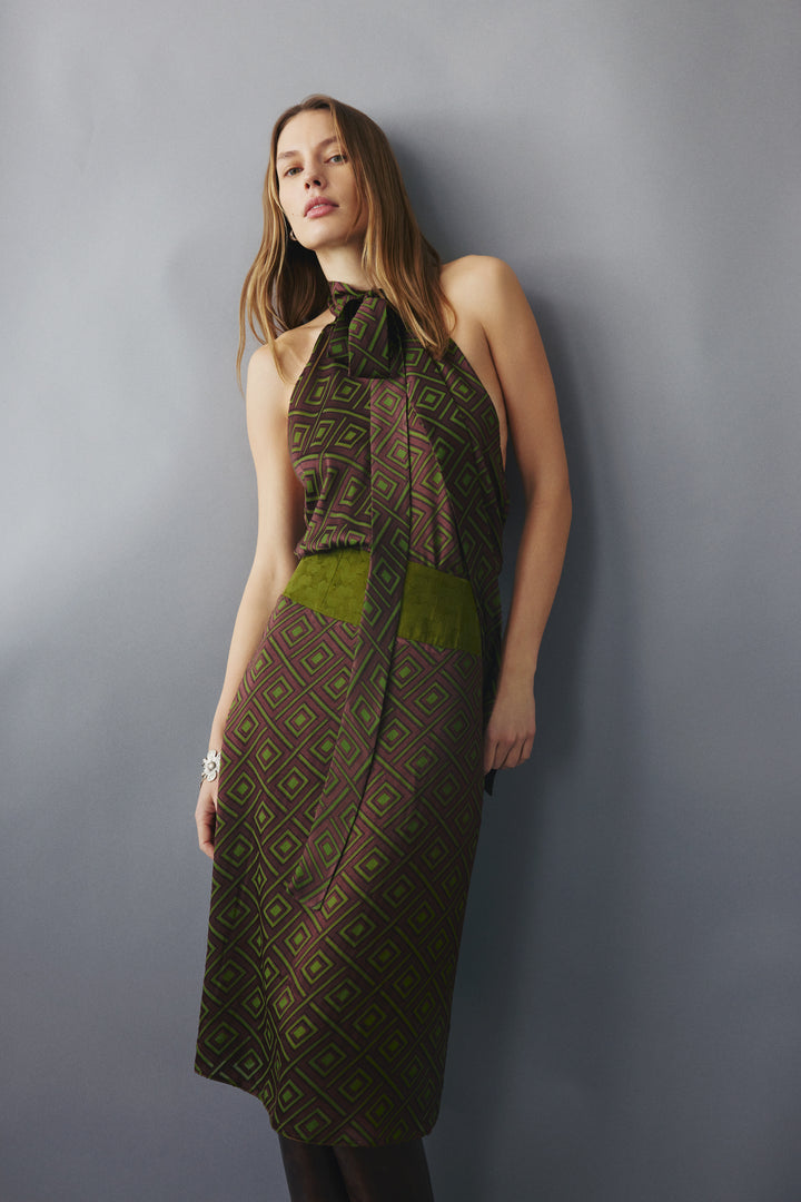 Mosaic Midi Skirt