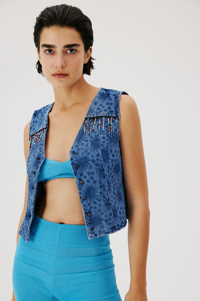 Beaded Sun Vest