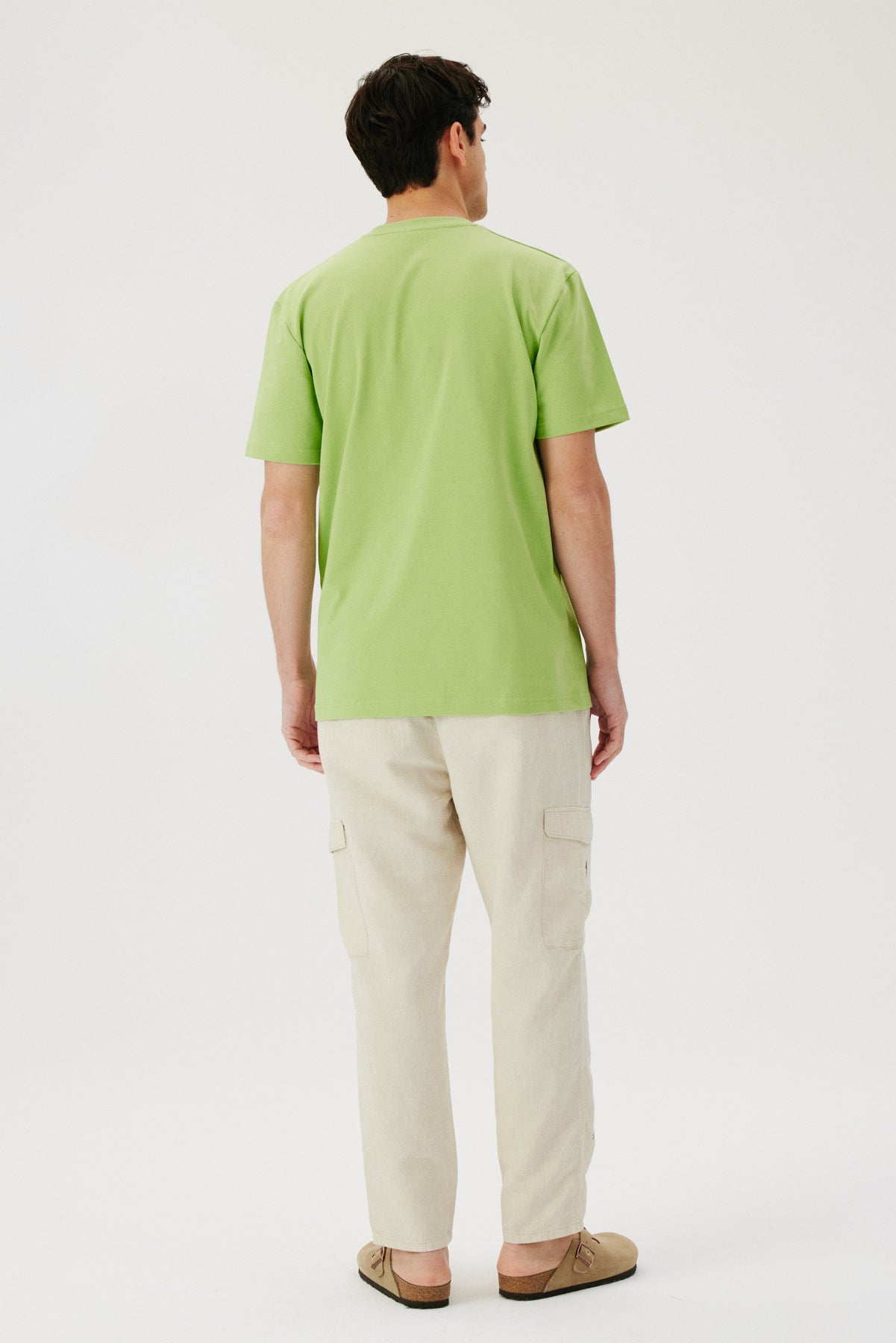 GREEN POCKET MEN T-SHIRT